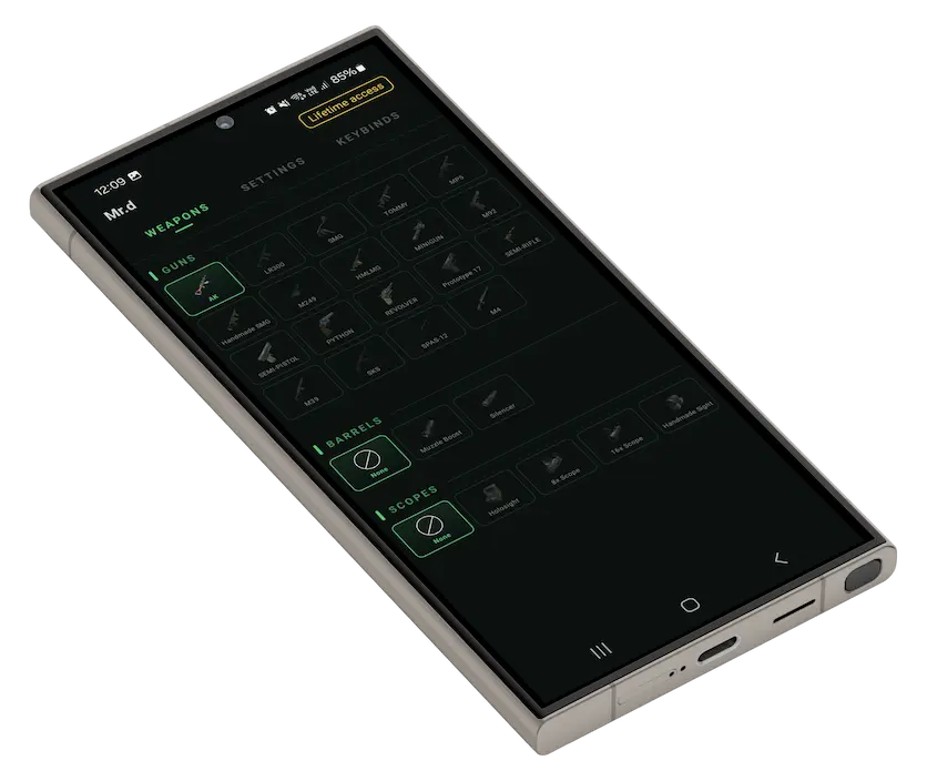 Rust Script No Recoil - Android Phone