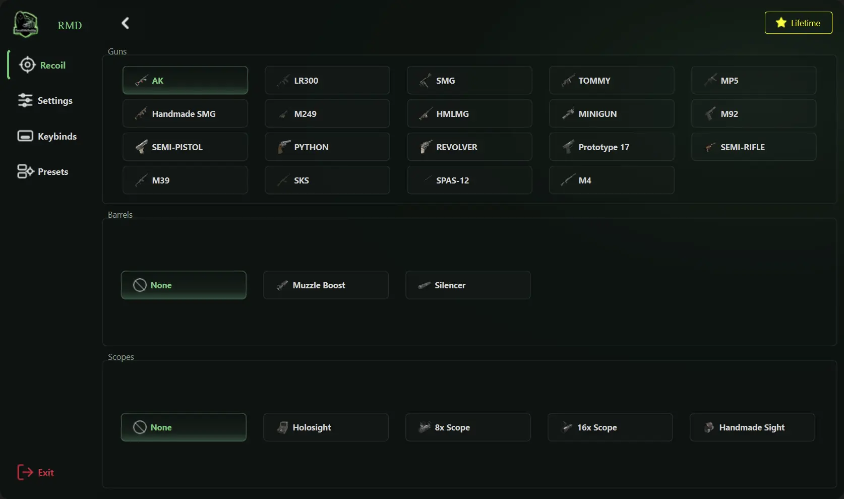 Rust Script No Recoil Loader Screen